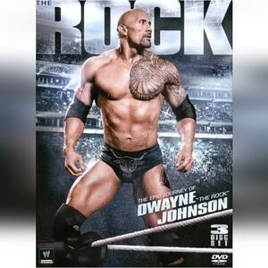 WWE The Rock The Epic Journey Of Dwayne Johnson 3 Discs DVD Set WWE WWF
